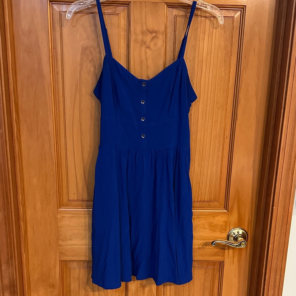 Express Royal Blue Mini Dress